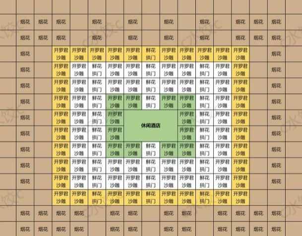 南国度假岛完美布局图-开罗南国度假岛物语攻略