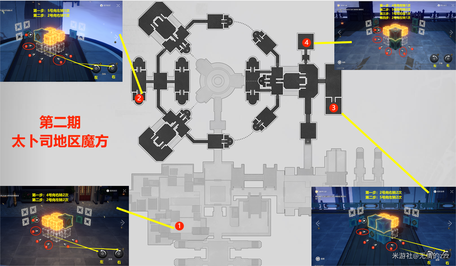 崩坏星穹铁道仙舟罗浮地区枘凿六合魔方解密